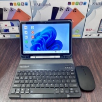 Tableta SAILBook B57 Pro de 10.1 Pulgadas con Android 16, Teclado y Ratón, 16 GB + 512 GB, 2 SIM + WiFi, Batería de 10000 mAh para Trabajar y Estudiar