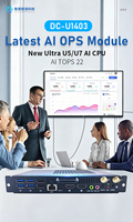 Potente Ordenador OPS con IA, CPU TOPS 22 Ultra 5/7, Memoria de Alta Velocidad, Pantalla Múltiple 4K/60Hz, PC OPS para Panel Plano Interactivo
