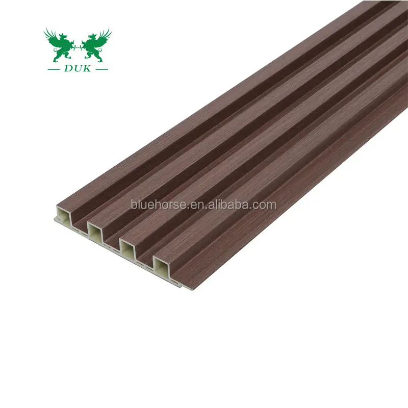 Hot Sell Fluted Wall Panel Wooden Grain Wpc Wall Panels with complete specifications and styles