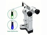Lampe à fente LED portable, microscope à fente ophtalmique pour usage vétérinaire avec batterie rechargeable