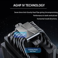 Bonne vente Thermalright Phantom Spirit 120 SE BLACK/White CPU Air Cooler Double Tour 7 tuyaux de chaleur en aluminium
