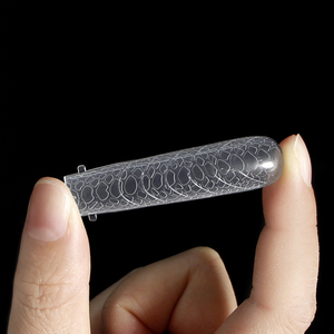 Formes à ongles en plastique effet serpent 3D Popit, double forme pour extension de gel, embouts de construction rapide, outil de manucure professionnel pour salon, système d'art des ongles - Product Image 4