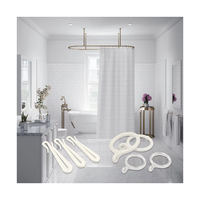 Bureau chambre tente fenêtres pièces de meubles produit sanitaire rideau de douche crochets pour rideau cintre