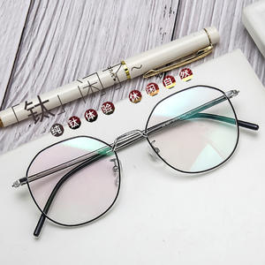 กรอบแว่นตาไทเทเนียมบริสุทธิ์น้ำหนักเบาสุดยอดเยี่ยม เลนส์เรซิ่นแบบเต็มกรอบ ขนาดกว้างพิเศษ สำหรับทุกเพศ ผลิตที่เซินเจิ้น รุ่น 3051 - Product Image 2