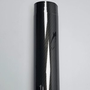 Hot Sale Eco-friendly PET Release Liner <strong>Black</strong> Gold Carbon Fiber Vinyl <strong>Wrapping</strong> Glue Luxury <strong>Car</strong> Covering 1.52*18m G4 Brand 2 Year - Product Image 3