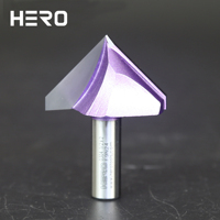 HERO outils de coupe de bois Double flûte carbure pointe Freud CNC mèches de routeur fraise