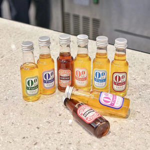 Bouteilles de vin en PET 50 ml 100 ml pour plastique étanche sérigraphiées avec couvercle Emballage pour vin bière thé jus lait soda - Product Image 3