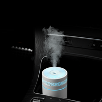 Diffuseur d'huiles essentielles portable USB, indispensable pour les hôtels, brume parfumée colorée, mini humidificateur USB pour voiture