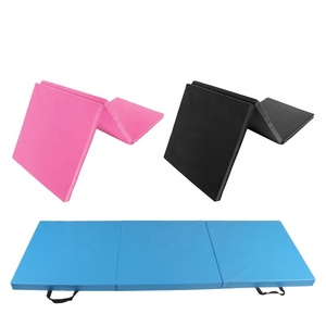 <span class=keywords><strong>Tapis</strong></span> <span class=keywords><strong>de</strong></span> <span class=keywords><strong>gymnastique</strong></span> pliable personnalisé Guli Fitness <span class=keywords><strong>de</strong></span> 2 pouces d'épaisseur, à trois plis, avec poignées <span class=keywords><strong>de</strong></span> transport, pour exercices <span class=keywords><strong>de</strong></span> <span class=keywords><strong>gymnastique</strong></span>, étirements, <span class=keywords><strong>gymnastique</strong></span>, en PU et EPE, 180x60CM - Product Image 6
