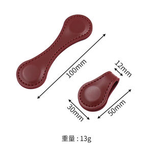 Marque-page magnétique en cuir PU de qualité supérieure, séparateur de page réutilisable, marque-page élégant - Product Image 6