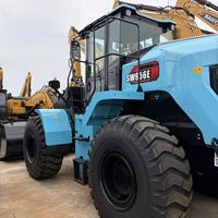 Wheel Loader SANY SW956E 19 Ton Kapasitas Angkut Terukur Mesin Isuzu Daya 240kW Kapasitas Bucket 3.5m