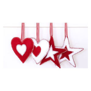 Festival de alta calidad decoración del hogar Venta caliente adornos navideños de fieltro - Product Image 5