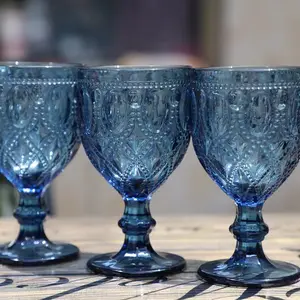 Tazza decorativa tazza europea francese in rilievo colore tazza d'acqua per uso domestico