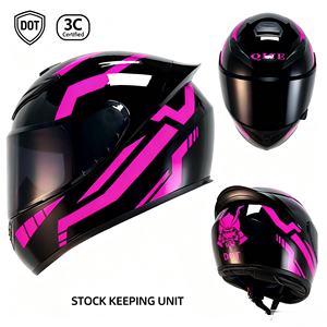 Nuevo <span class=keywords><strong>Casco</strong></span> de Motocicleta <span class=keywords><strong>Integral</strong></span> QIKE Predator con Espejo Dorado, Certificado 3C/DOT, Carcasa de ABS, Estilo Racing, para Todas las Estaciones - Product Image 1