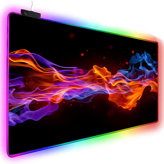 Wholesale Cute Sublimation Led Fabric Large Xxxl  Anime Custom Gaming  Rgb  Mouse Pads
