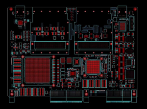 ออกแบบบอร์ด 6U VPX แบบกำหนดเอง พร้อม XC7V2000T FLG1925 2LE FPGA และ TMS320C6678ACYP25 C6678 DSP - Product Image 1