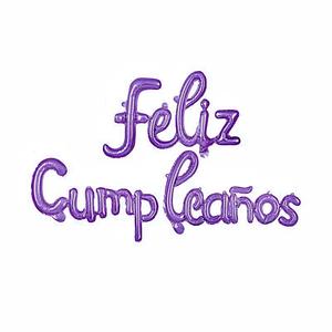 Película de aluminio de Feliz cumpleaños unida en <span class=keywords><strong>español</strong></span> de 16 pulgadas Feliz Cumpleanos letras globo de aluminio para decoración de fiesta telón de fondo - Product Image 4