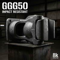 Service de fonderie industrielle GGG50 en fonte ductile OEM/ODM certifié ISO9001 – Pièces de fonderie métallique de précision haute résistance pour l'automobile