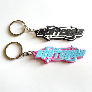 High quality one piece keychain unicorn keychain in bulk