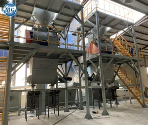 Planta de mortero de mezcla seca, totalmente automática, nueva tecnología de China, Exportación a UAE, 2023