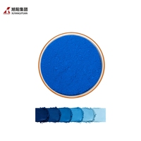 Pigment bleu d'oxyde de fer en gros pour matériaux de construction, pigment bleu inorganique, peinture, poudre bleu ultramar