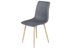 Silla de Bar con Asiento y Respaldo de Tela de Moda, Patas con Recubrimiento en Polvo, Gran Venta - Product Image 3