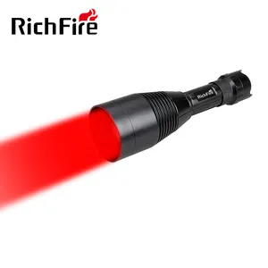 High intensity LED light red led torches 5000 lumens flashlight rechargeable flashlight torch