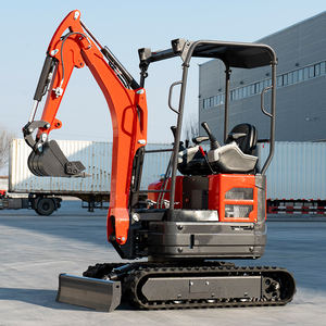 Envío Gratis Mini Excavadora de 2 Toneladas con Motor EPA 5, Excavadora de Orugas de 1.8, 1.5 y 1 Tonelada para Granja y Hogar - Product Image 2