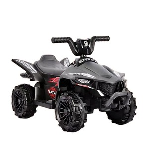 Quad pour enfants avec télécommande et lumières LED, construction en plastique - Product Image 2