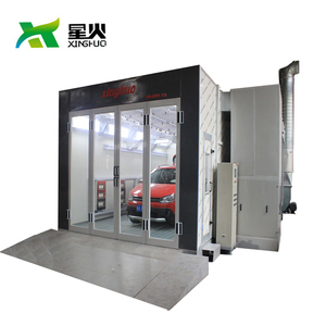 Cabine <span class=keywords><strong>de</strong></span> <span class=keywords><strong>peinture</strong></span> <span class=keywords><strong>automobile</strong></span> <span class=keywords><strong>de</strong></span> qualité supérieure 7,5 kW avec système d'extraction, <span class=keywords><strong>chambre</strong></span> <span class=keywords><strong>de</strong></span> séchage pour véhicules, débit d'air 24000 m³/h, unité Riello G20 - Product Image 1