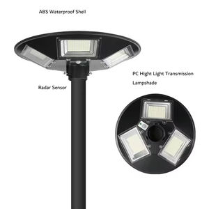 Lampe solaire d'extérieur haute puissance super lumineuse pour jardin, pilier de cour, paysage, type soucoupe volante, éclairage public - Product Image 2