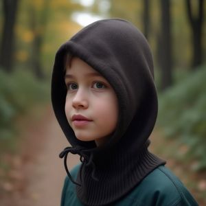 Cagoule thermique tricotée pour l'hiver – Cache-<span class=keywords><strong>cou</strong></span> intégral coupe-vent avec cordon <span class=keywords><strong>de</strong></span> serrage réglable pour les voyages, les sports <span class=keywords><strong>de</strong></span> plein air et le quotidien - Product Image 5