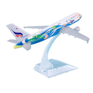 Vente chaude 16cm 1/400 Thai Bangkok Airways A320-200 Ornement Décoratif - Product Image 5