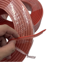 Cable de Audio RCA con Borde Rojo XiNiuTou de 1.0 mm, 50 Metros, Conductor de Cobre y PVC, Cable de Conexión para Altavoces, Multimedia y Subwoofer