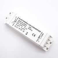 Mini Driver LED pour Armoire 50W 12V 24V DC Alimentation LED Slim Transformateur LED pour Bande Lumineuse LED