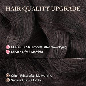 Extensioni per Capelli Remy a Doppia Trama Ondulata, Biadesive, Doppia Tessitura, 14 Pollici, 50g, 20 Pezzi, Nero Naturale 1B, Prodotto in Cina - Product Image 2