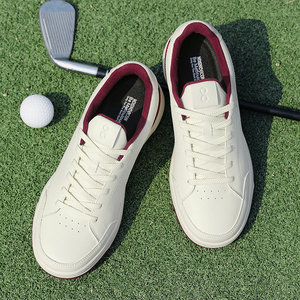 Chaussures de <span class=keywords><strong>golf</strong></span> décontractées style board, chaussures de <span class=keywords><strong>golf</strong></span> sans crampons unisexes en cuir imperméables - Product Image 2