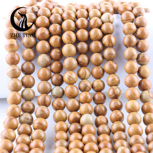 Zhe Ying 6mm 8mm 10mm perles <span class=keywords><strong>de</strong></span> jaspe Grain <span class=keywords><strong>de</strong></span> bois Kambaba cristal <span class=keywords><strong>de</strong></span> guérison pierres précieuses en vrac perles <span class=keywords><strong>de</strong></span> jaspe Grain <span class=keywords><strong>de</strong></span> bois - Product Image 3