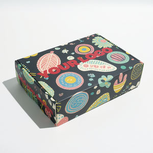 صناديق فاخرة مضلعة بشعار مخصص ملونة للشحن عبر البريد صندوق تعبئة من الورق المقوى قابل للطي صندوق هدايا ورقي لمستحضرات التجميل والأحذية - Product Image 3