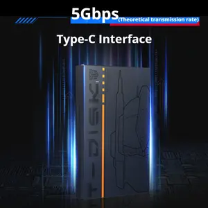 Caja móvil de disco duro externa USB3.0 sin herramientas SATA mecánico de estado sólido SSD de 2,5 pulgadas