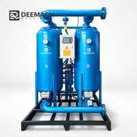 DEEMACH -20~-40 ℃   Sécheur d'air industriel à adsorption à double tour, à point de rosée bas, à déshydratation par adsorption, chauffé ou non chauffé, à déshydratation par déshydratant régénératif
