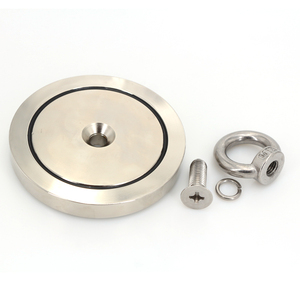Magnete di salvataggio rotondo da pesca con magnete forte da 1000 libbre che pesca al <span class=keywords><strong>neodimio</strong></span> con gancio - Product Image 3