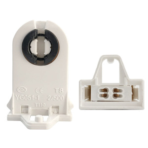 Ming Anjia T8 Lamp Holder Bracket Fluorescent Light Base YG030 For Tube Fixtures - Product Image 5