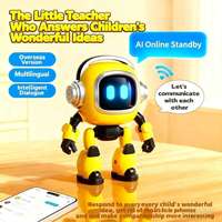 Jouet IA OEM, Compagnon émotionnel, Robot intelligent en peluche, Cadeau éducatif tendance pour enfants, Poupée mignonne 9x8x8cm, Remplissage en coton PP