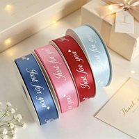 Pita Satin Cetak Kustom Lebar 4cm 11/2 Berbagai Ukuran untuk Buket Bunga Grosir Liburan