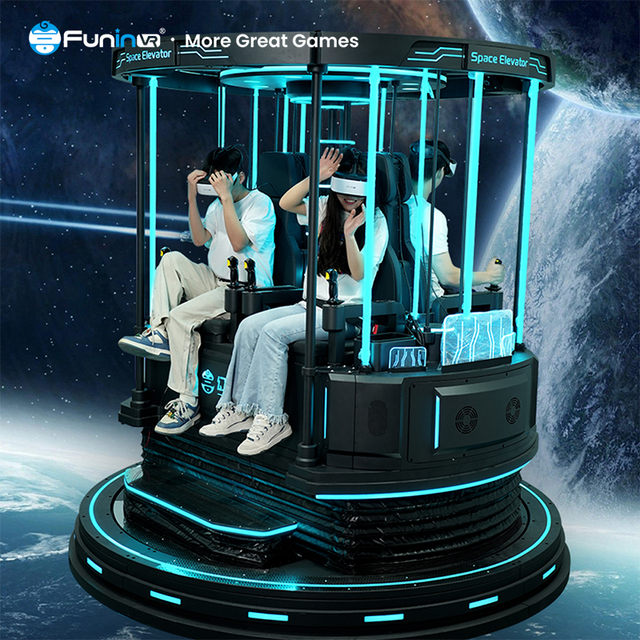 VR Airplane Indoor Steel Public 360 Degree Rotating 9D Virtual Reality Seat Roller Coaster Arcade Game Machine