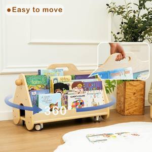 <span class=keywords><strong>ชั้น</strong></span><span class=keywords><strong>วาง</strong></span><span class=keywords><strong>หนังสือ</strong></span>อิสระแบบพกพา-<span class=keywords><strong>ชั้น</strong></span>เก็บของพร้อม<span class=keywords><strong>ชั้น</strong></span><span class=keywords><strong>ไม้</strong></span>สำหรับหนังสือเด็ก - Product Image 2
