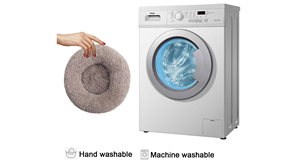 Lieferant Verkauf Grün Runde Form Katzen haus Gemütliche Ruhe Hundes ofa Wasch bares Bett Für Haustier Welpen Und Kitty - Product Image 6