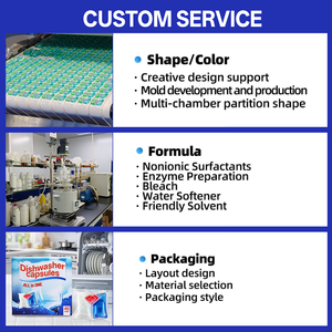 Factory Oem High Active All in 1 8g Tiefen reinigung High Foma Wäsche kapseln Waschmittel kapseln Weichspüler in Kapsel wäsche kapseln - Product Image 2