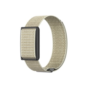 Bracelet de remplacement en nylon noir tressé élastique de 24 mm pour Polar Loop avec fermeture auto-agrippante Velcro – Vente en gros - Product Image 1